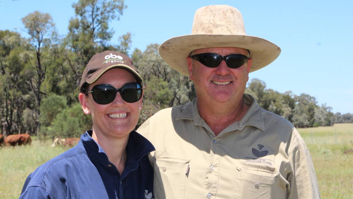 INDUSTRY PROTECTION: Queensland beef producers Michael and Terri-Ann Crothers are piloting biosecurity planning across the OBE group. 