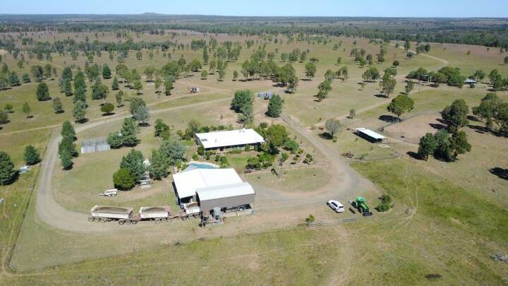 RAY WHITE RURAL: The 403 hectare Roma property Newcamp sold under the hammer on Wednesday.