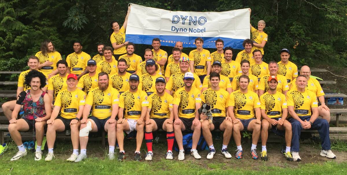 The 2016 Dyno Nobel Queensland Outback Barbarians. 
