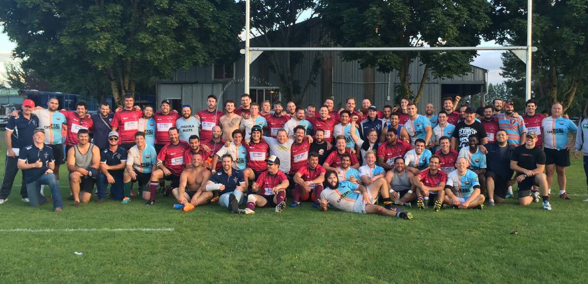 WASINGTON RUGBY: The Queensland Outback Barbarians and Chuckanut Bay.
