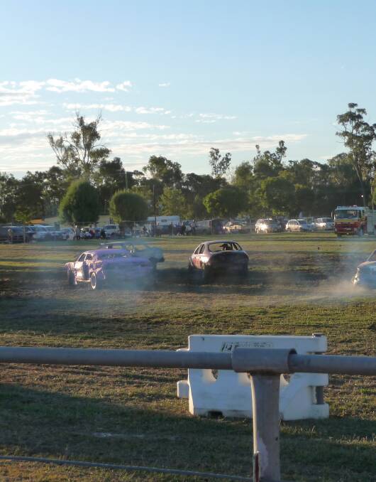 The Callide Valley Show Crash-A-Rama will kick off on Saturday at 4.30pm.    