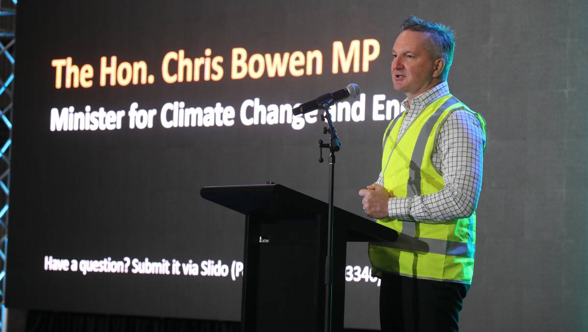 Minister for Climate Change and Energy Chris Bowen. Picture by Robert Peet