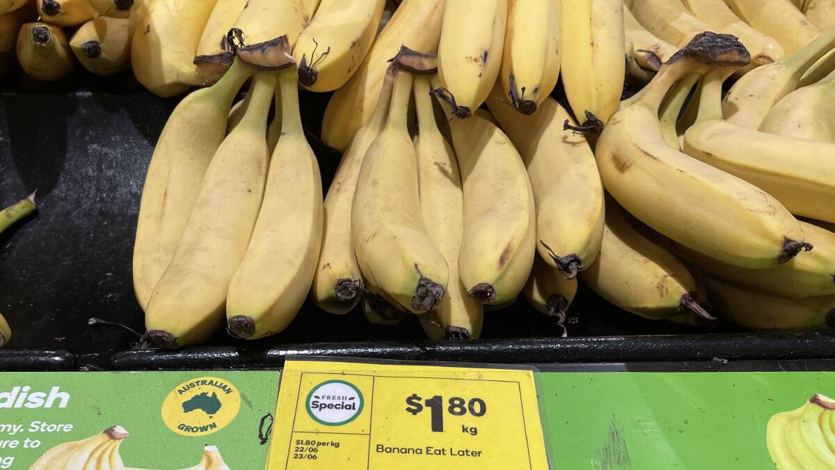 The banana industry is struggling with rising costs. Picture: Brandon Long