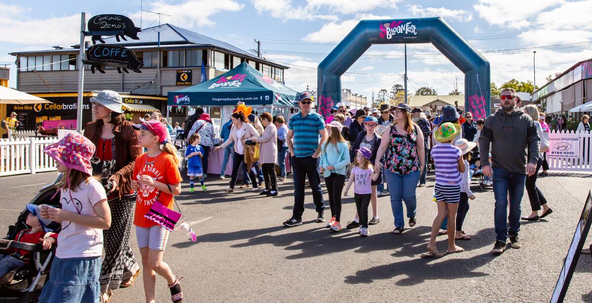 FAMILY FUN: Kingaroy BaconFest is back as a physical event this year. Picture: Kingaroy BaconFest.