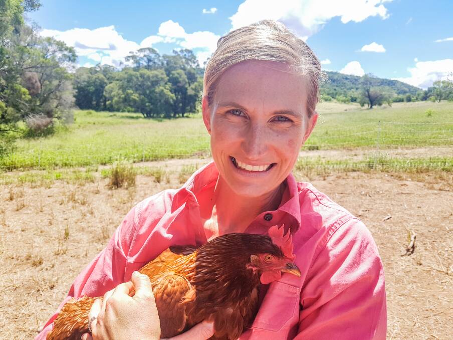 FOOD FOR THOUGHT: Free Range Family Co-op founder Zoe Smyth is passionate about animal health and the connection between consumers and food. Photo: Supplied.