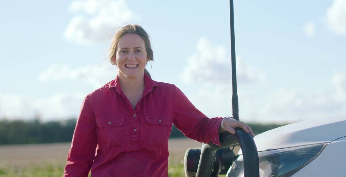 AWARD WINNER: Department of Agriculture and Fisheries technical officer Christabel Webber has been awarded the 2021 Queensland Women in STEM Prize for working to improve soil health and produce higher grain yield. Picture: Queensland Government.