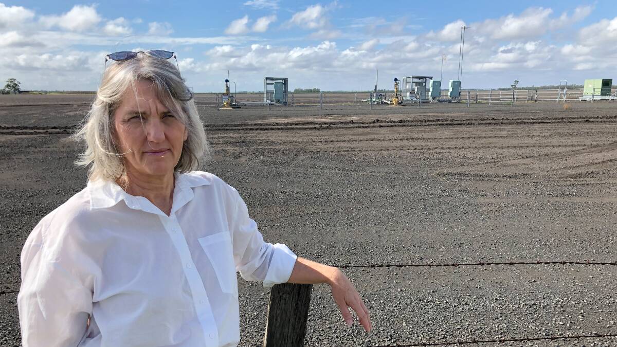 WAITING: Western Downs farmer Zena Ronnfeldt is still waiting for a government response regarding her allegations that Arrow Energy illegally drilled gas wells on her farm. Photos: Supplied