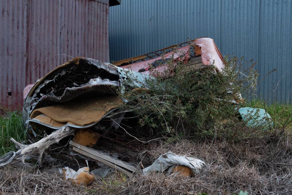 ILLEGAL DUMPING: A government grant will help primary producers tidy up. Photo: Brandon Long