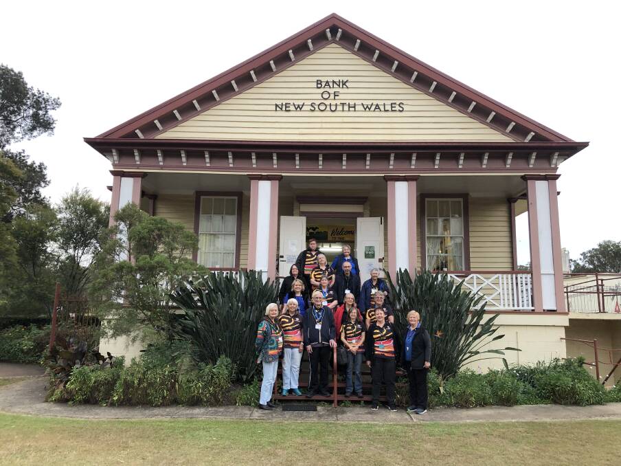 The old Bank of New South Wales building from Murgon at the Queensland Dairy and Heritage Museum. It houses dairy industry memorabilia and machinery. Picture: QDHM