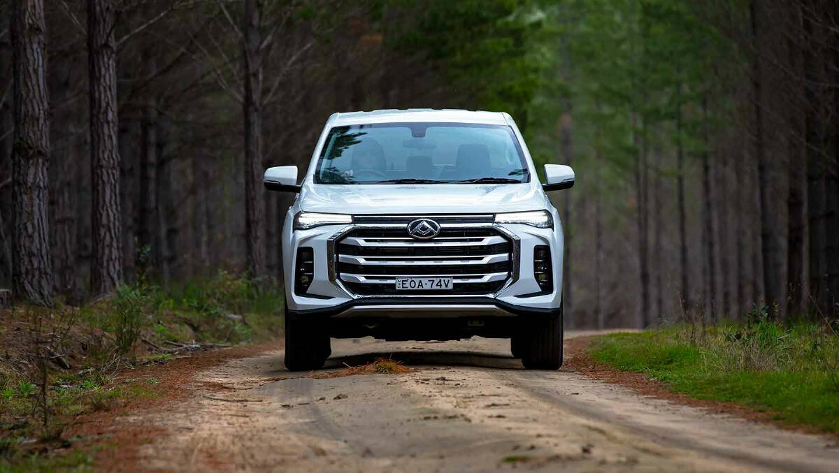 The LDV eT60 electric ute is due to hit NZ roads in a few months, with Australia not far behind. Picture: LDV