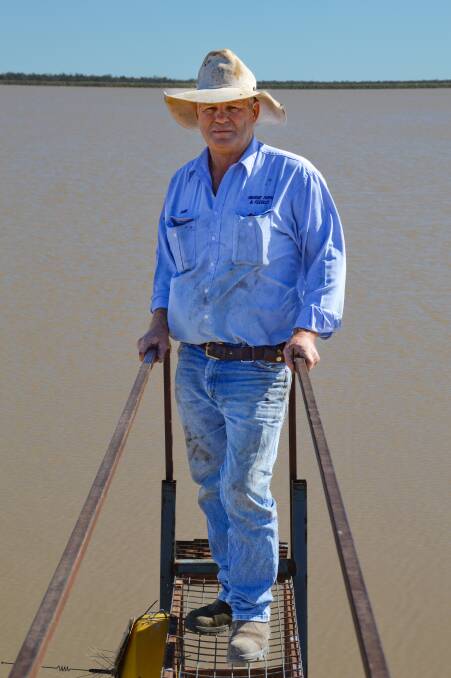 SmartRivers chairman and Hebel irrigated cropper Frank Deshon is worried about the impact water buybacks will have on the community. Picture file