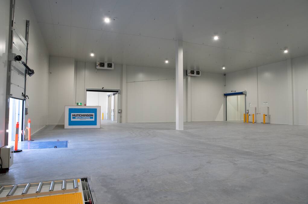 COLD ROOM: The centre boasts 4000 square metres of floor space, including 1500sqm of refrigerated storage, freezer rooms and temperature-controlled transit areas.