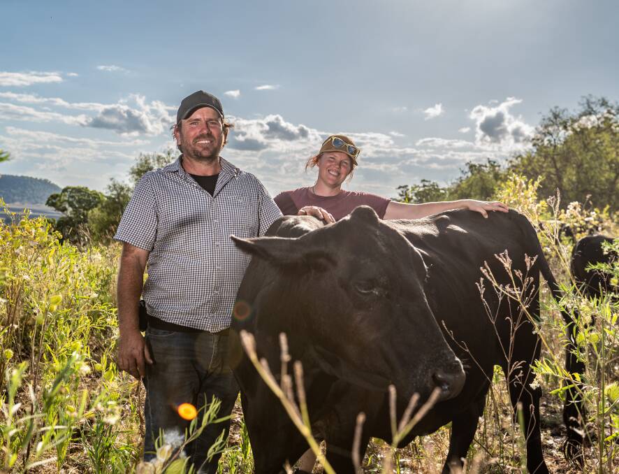 Randal and Juanita Breen, Echo Valley Farm, Goomburra, are expanding their beef operation after a customer bought the neighbouring property. Pictures Brandon Long