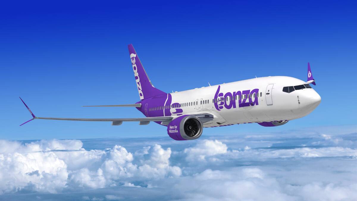 NEW PLAYER: Bonza is a new low-cost airline. Photo: Supplied