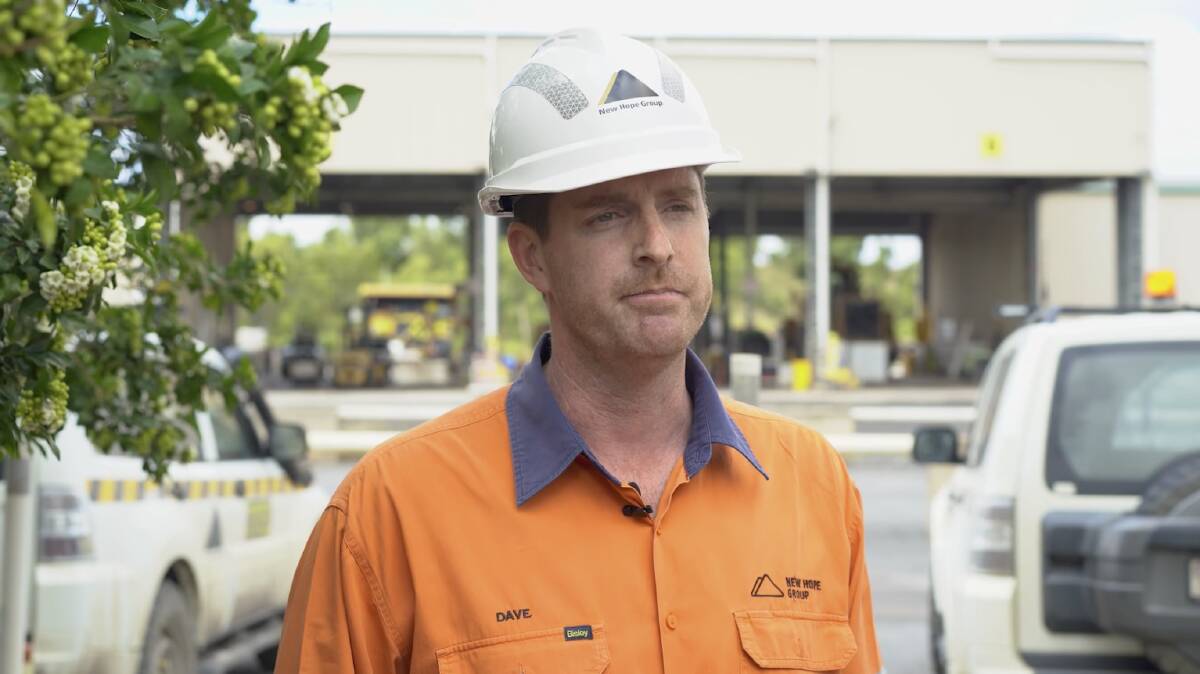 HOPEFUL: New Acland Mine general manager Dave O'Dwyer is hoping stage three will be approved. Image: New Hope Group