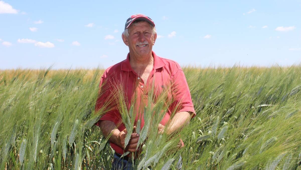 CONCERNED: West Prairie farmer Geoff Pedler (pictured) and his wife Gayle J are concerned about CSG crossing the Condamine River into their area. Photo: Supplied