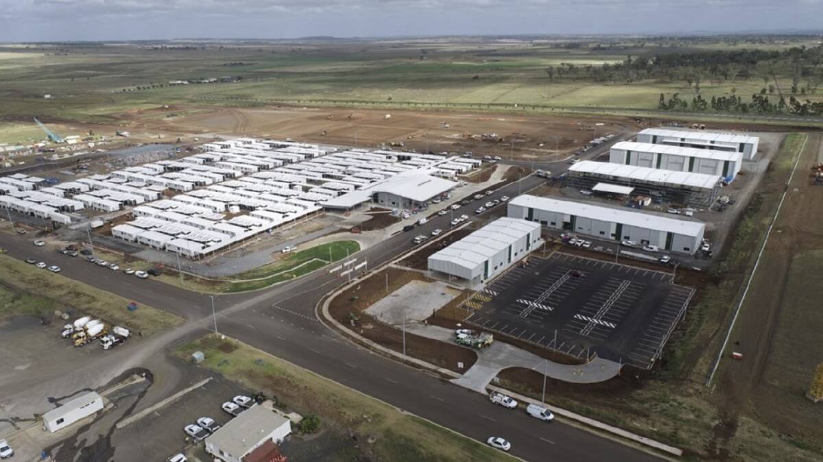 DOORS TO OPEN: The Wellcamp quarantine facility is accepting people from early February. Photo: Queensland Government