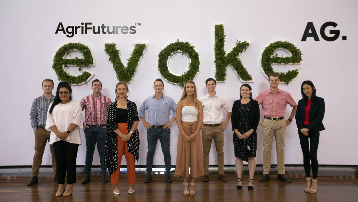 Applications for the 2023 evokeAG. Future Young Leaders program are open now, until Sunday, 3rd of July 2022. Picture: Supplied