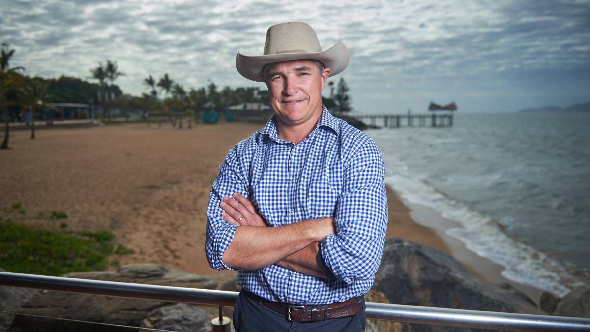 Katter Australia Party Leader and Member for Traeger Robbie Katter announced today the KAP's plans to move in parliament this week against vaccine mandates. Photo: Scott Radford Chisholm