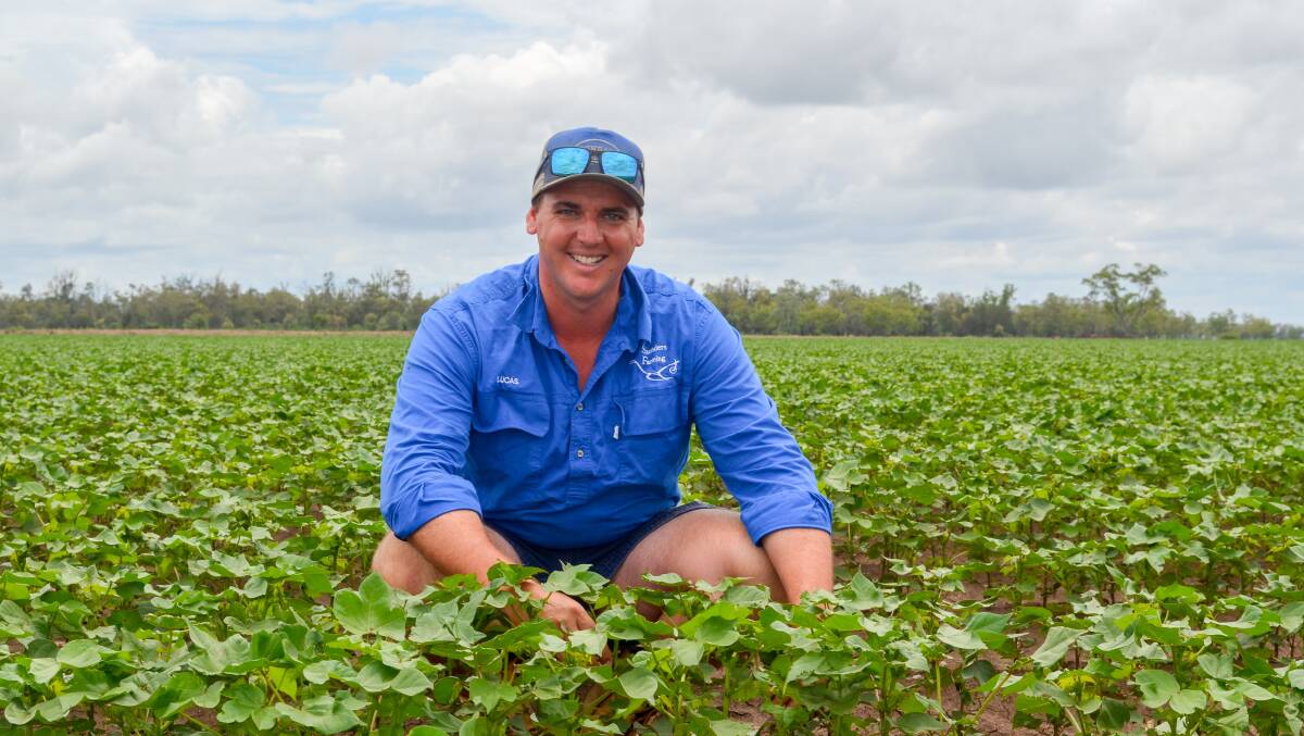 Lucas Wuersching is The Aussie Millenial Farmer. Photo: Clare Adcock