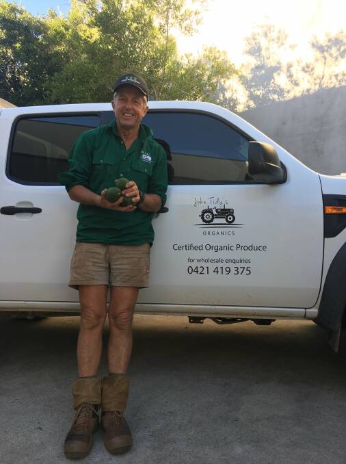 Amamoor avocado grower John Tidy said he is receiving decent prices for his avocado despite a very wet season. Picture: Supplied