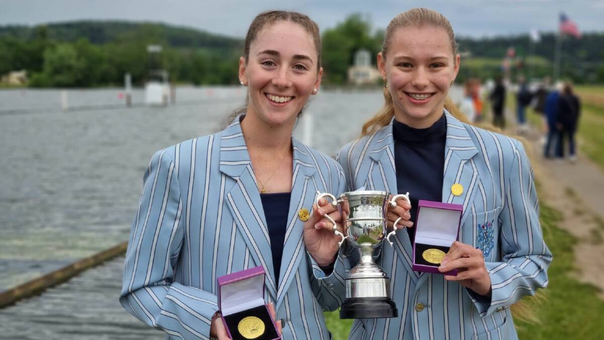 Laura placed first in the junior womens double at the Henley Royal Regatta. 