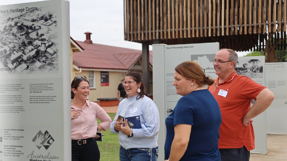 Participants of the Drought Resilience Leaders Program met in Barcaldine for their first round of development sessions.