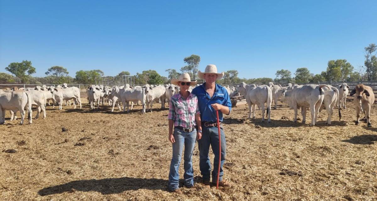 Lisa Dyer and Brad Inglis, Sturt Plains, Katherine, believe a grading system should be introduced to the live export game. Picture supplied 