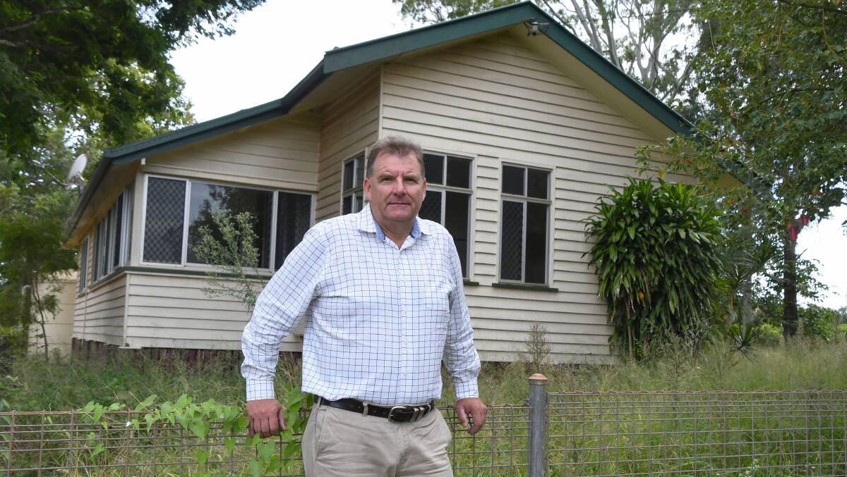 Stephen Bennett hopes empty government homes could be used to help with the multiple issues in Queensland housing. Picture: Brad Marsellos