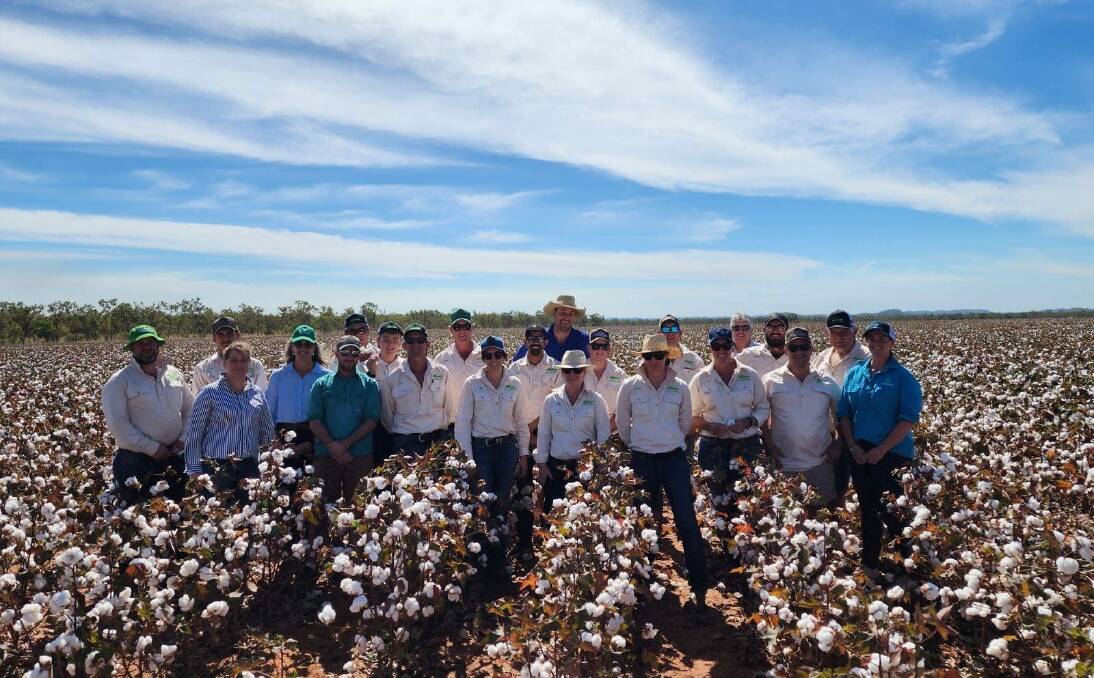 FNQ Sustainable Cropping members during a recent tour to cotton and cattle enterprises in Northern Territory and Western Australia. Picture supplied