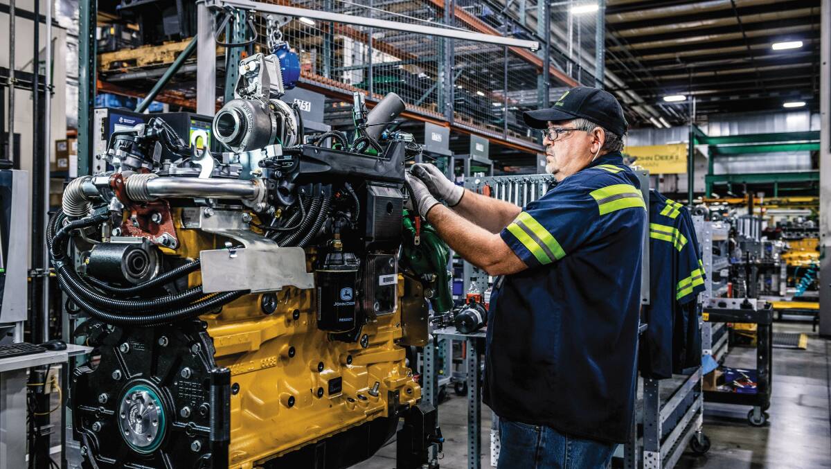John Deere's remanufacturing capability is on track to grow 50 per cent by 2030 in line with the company's Sustainability Strategy. Picture supplied