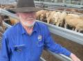 Tony Pearce of TopX Taroom/Wandoan at the Monto fat and store sale. Picture: Judith Maizey
