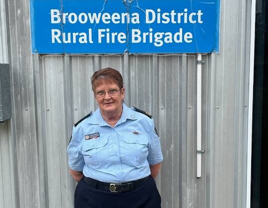 Brooweena District Rural Fire Brigade secretary Lesley Brand. File pic