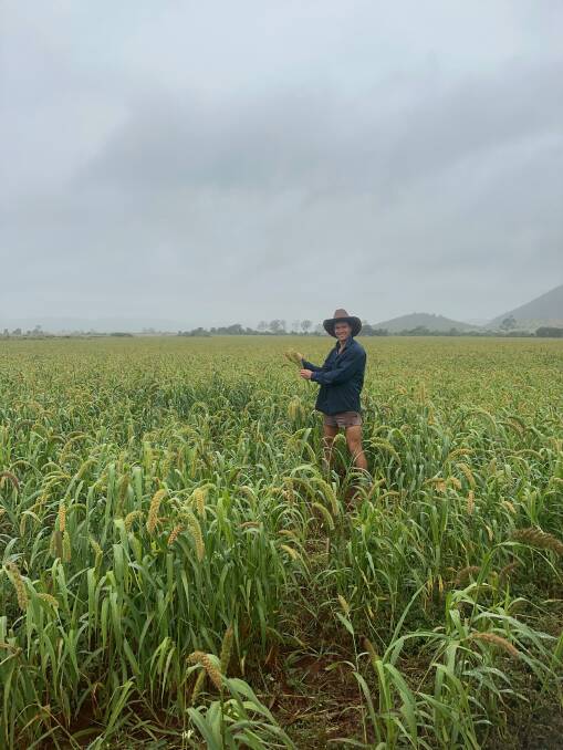 Coalstoun Lakes grain grower Cameron Rackeman said their area was a "dry pocket" and they needed more rain. Picture: Supplied