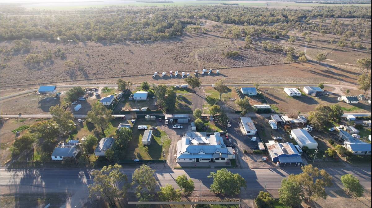 The town of Toobeah with the 220 ha reserve which Goondiwindi Regional Council said it is powerless to prevent the Department of Resources from transferring to the Bigambul Aboriginal Corporation. Picture: Supplied