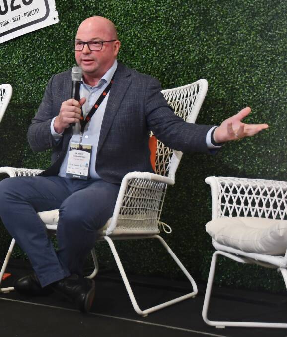 SunPork CEO and managing director, Dr Robert van Barneveld, said the partnership with MGFG was a win-win for the companies involved. Picture: Billy Jupp