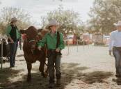 Sudents from St George State High School paraded their cattle at the 2022 St George Show. Picture: Supplied 