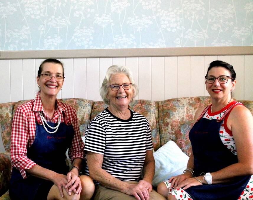 Pips 'n' Cherries staff, Tracey Newton, owner Anette Facer and Maria Staunton. Picture by Kelly Mason