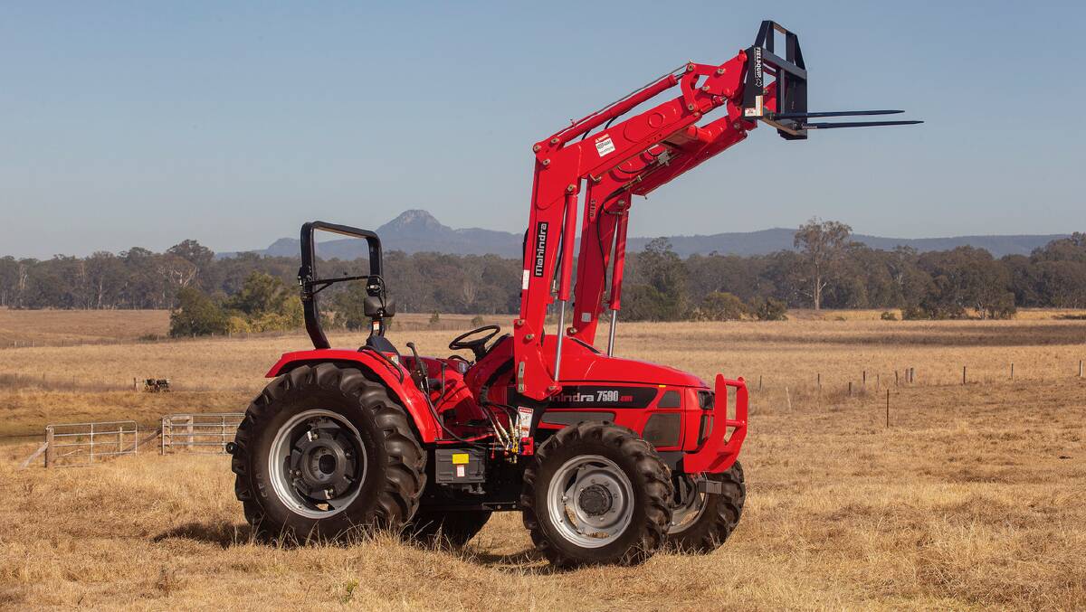 STRONG AS STEEL: Mahindra have launched two new models, the 7580 and 7590, powered at 62 and 68 kilowatts (80 and 92 horsepower) respectively. The tractors weigh over 3.6 tonnes each. 