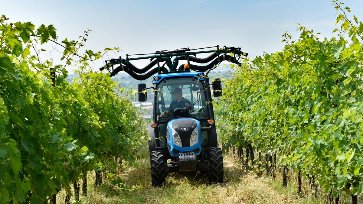NEW VINTAGE: The new generation of Landini Rex 4 vineyard and orchard tractors feature a Tier 4 engine.