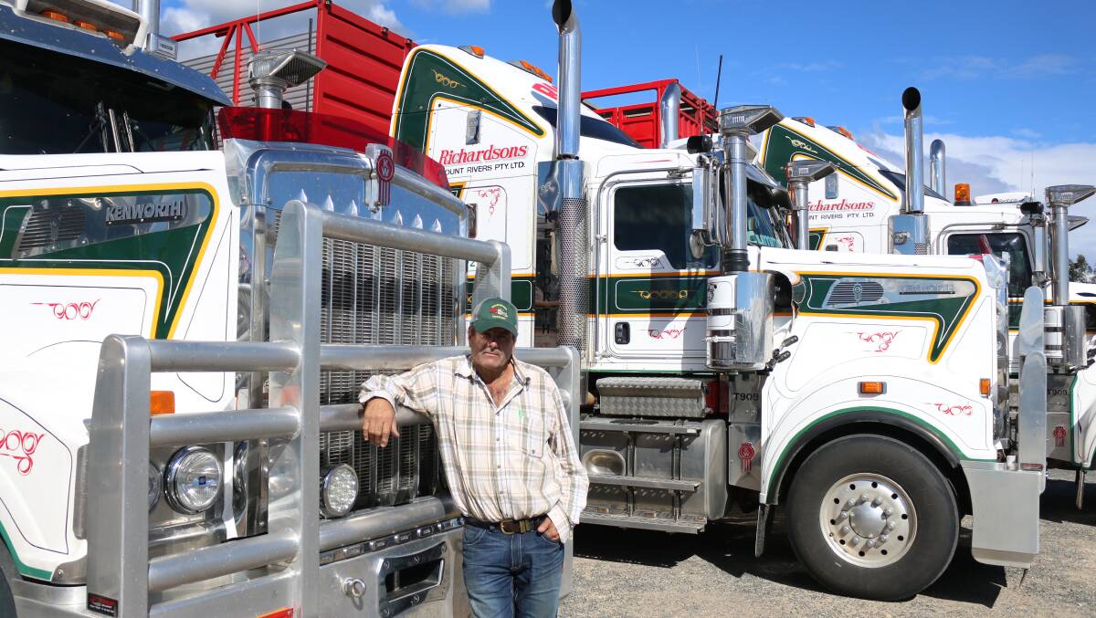 END OF THE ROAD: Tony Richardson of Richardson Brothers Transport is winding up business after 30 years in the industry.