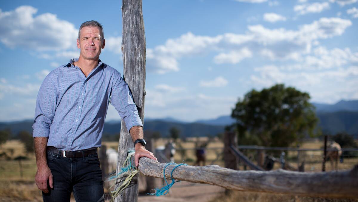 RISKY CLIMATE: National Farmers Federation CEO Tony Mahar spoke at the Australian Farm Institute's annual conference about policies to lessen risk for Australian farmers. 