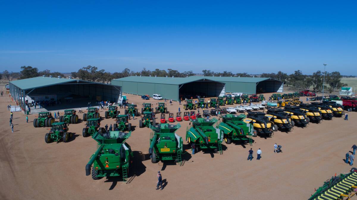 Last years Richie Brothers sale at 'Keytah' Moree NSW, was an example of the fleet approach being taken by farmers to increase efficiency and avoid downtime