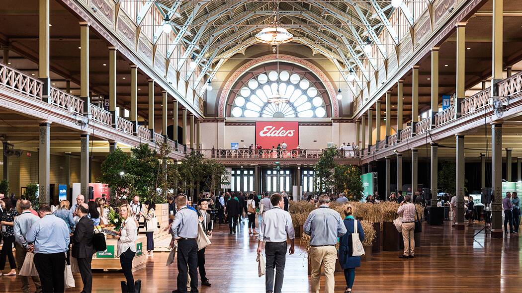 BIG EVENT: The inaugural EvokeAg attracted over 1,100 participants over two-day to the conference held at the Melbourne Royal Exhibition Building.