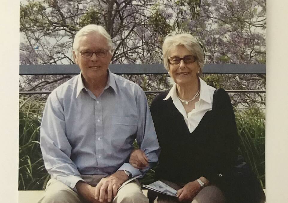 James and Barbara Litchfield had recently celebrated 70 years of marriage. Photo: Litchfield family