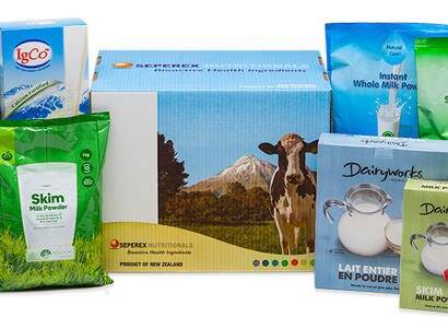 Keytone Dairy milk powder and nutrition powder products.