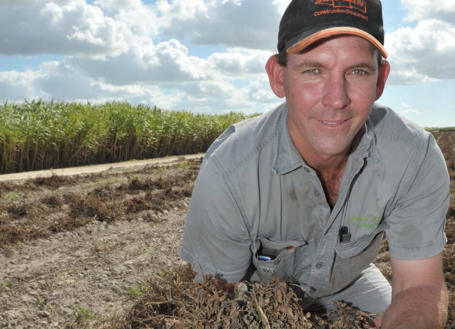 Bundaberg district cane and nut grower, Jason Loeskow, is impressed with Bega Cheese's agenda to expand peanut production.