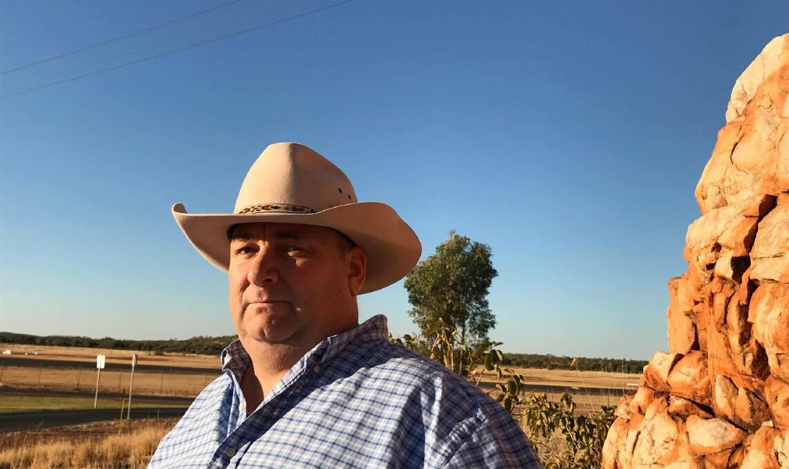 UNCONVINCED: Cloncurry man Hamish Griffin does not believe Qantas's subsidy will help. He wants to look at a 'not for profit' service using charter planes as an alternative.  