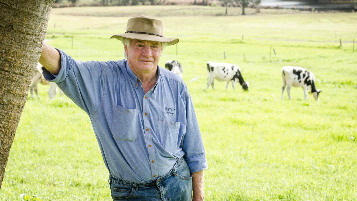 EFFECTS FELT: Kiama mayor and fifth-generation dairy farmer Mark Honey said climate change was already reducing the number of farmers in his region along the south coast of NSW.