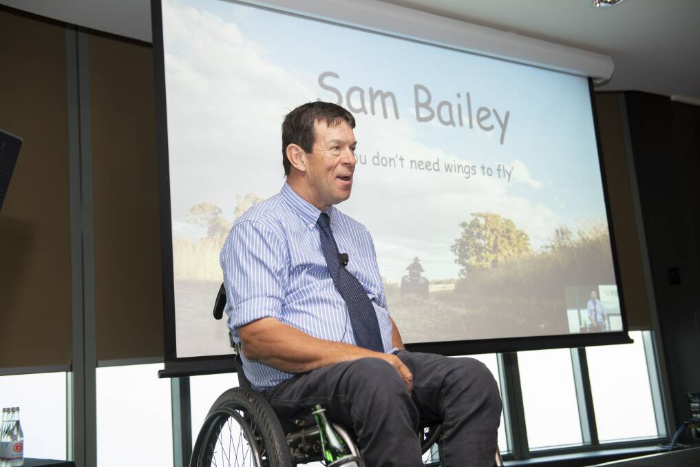 Sam Bailey says his life's journey has taught him the importance of family and appreciating everything in life.